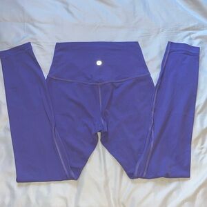 Lululemon Dark Lavender Align Leggings Size 4, Length 25”